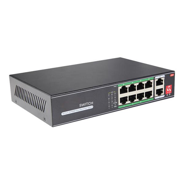 10 Port POE Switch