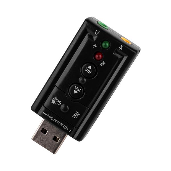 USB Virtual 7.1 Channel Sound Adapter
