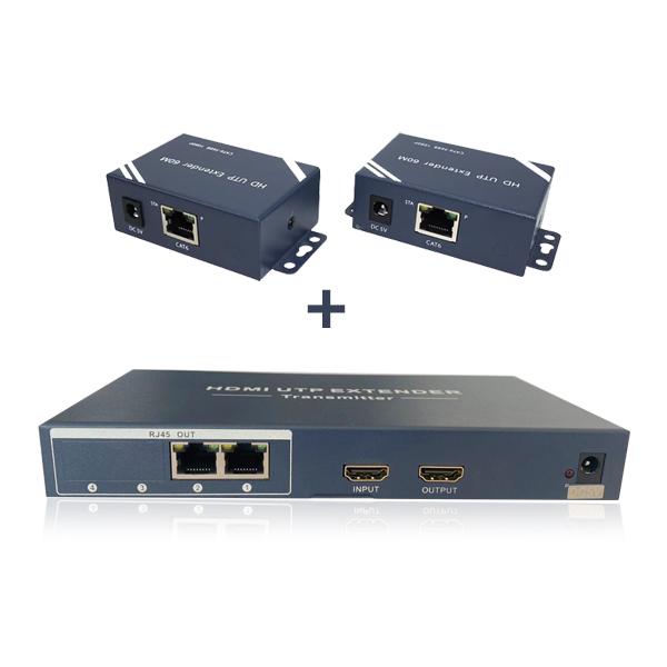 2 Port HDMI UTP Extender - Transmitter